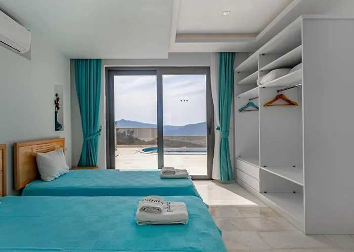 3 Bedroom Seaview With Private Pool * Kalkan
