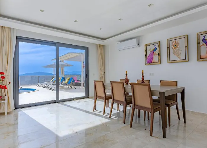 3 Bedroom Seaview With Private Pool Kalkan