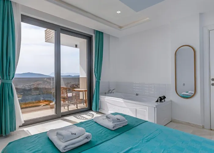 3 Bedroom Seaview With Private Pool * Kalkan