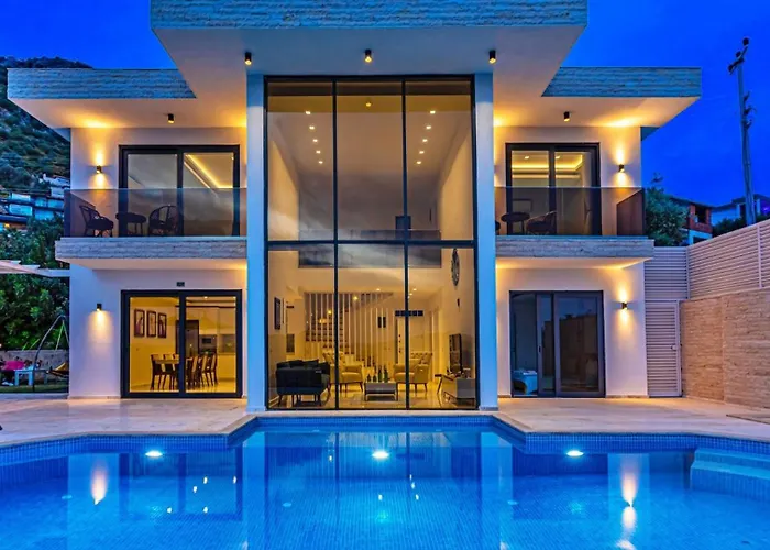 3 Bedroom Seaview With Private Pool Willa Kalkan