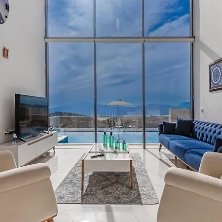 3 Bedroom Seaview With Private Pool Villa Kalkan